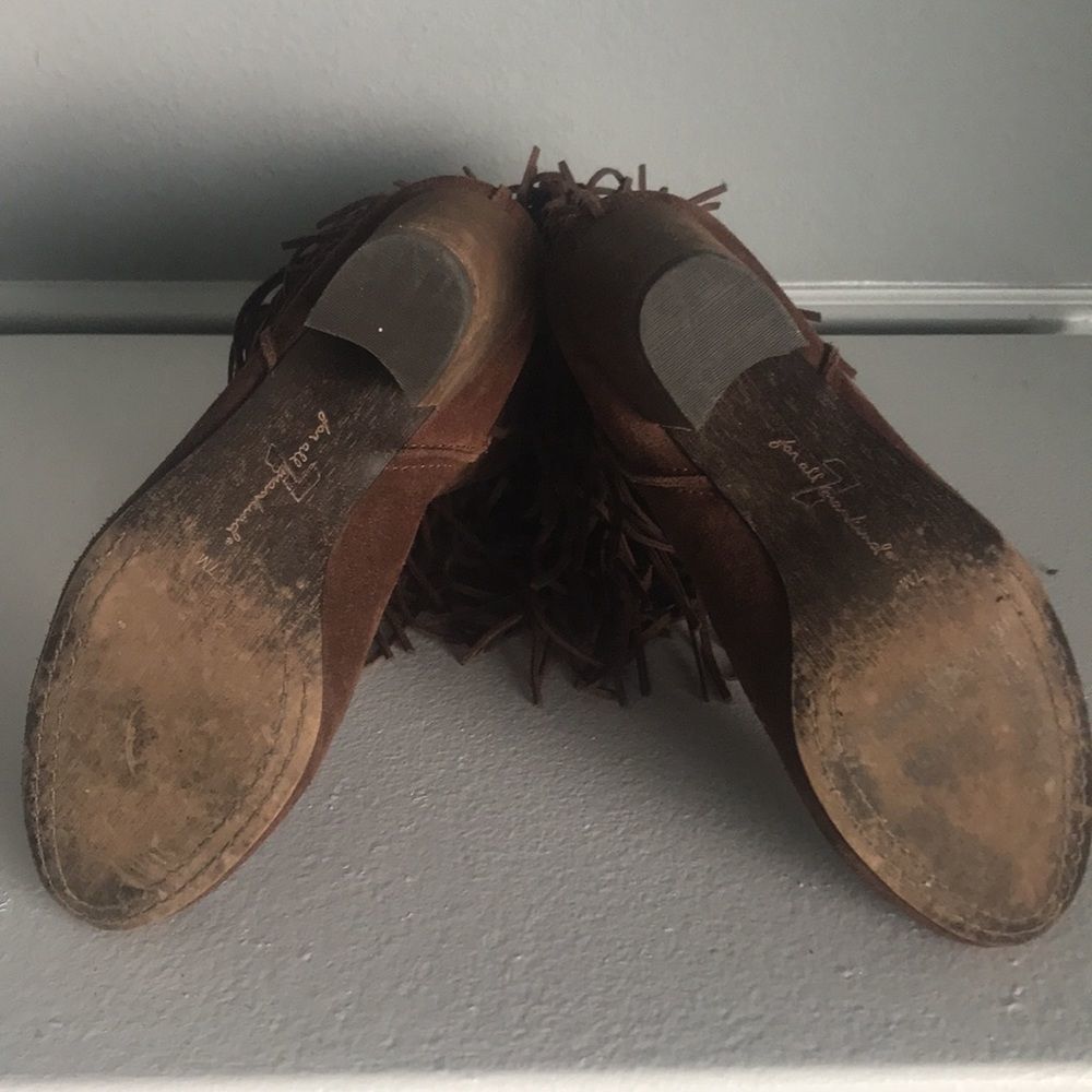 Seven for all mankind Brown fringe boots - Picture 5 of 5